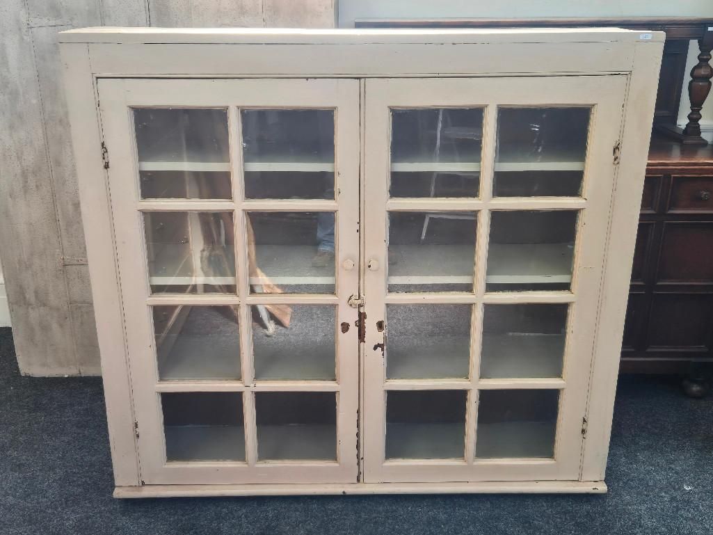 Victorian Painted Pine Cabinet