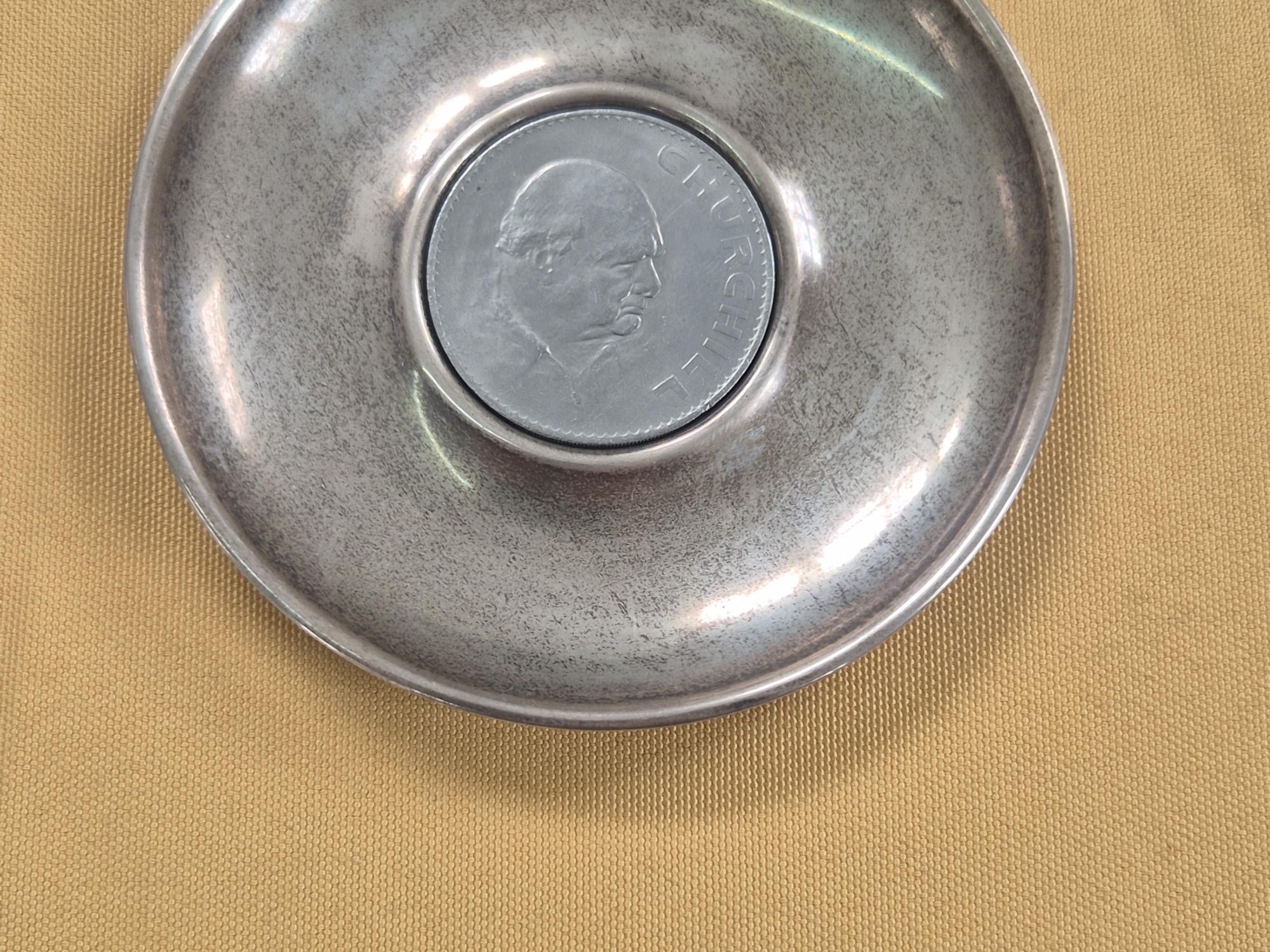 Cohen and Charles silver dish