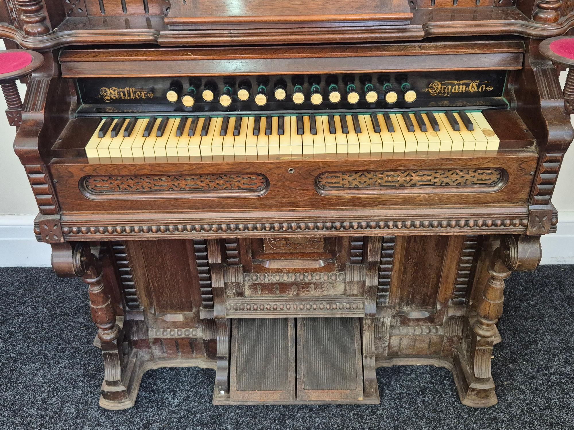 Victorian American Pedal Organ