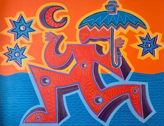 Tim Davies oil on canvas