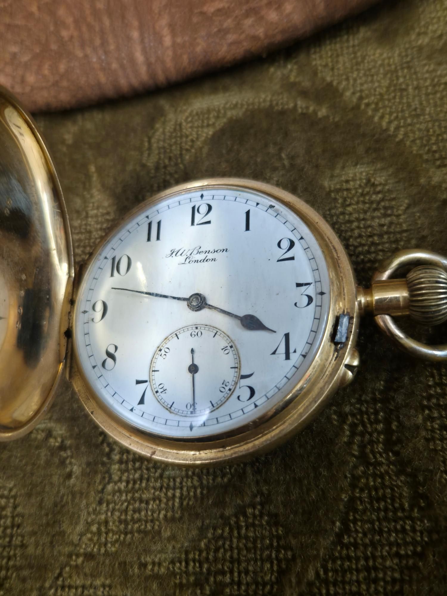 18ct gold Full Hunter Pocket Watch
